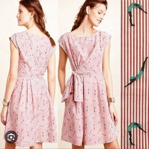 Anthropologie Maeve Swimmers Retro Dress